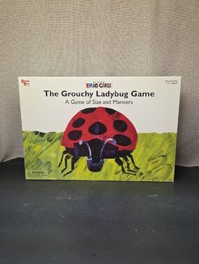 The Grouchy Ladybug Game Eric‎ Carle A Game of Size and Manners